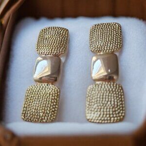 Lot earrings  retro gold